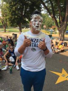 Camp Staff Pied in Face at Dream Big Summer Day Camp | Hilltop Denver and Greenwood Village
