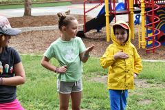 Kindergartener and First Graders Playing Outside at Dream Big Summer Day Camp | Hilltop Denver and Greenwood Village